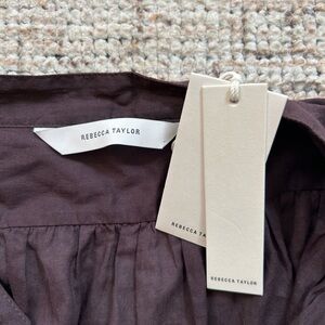 Rebecca Taylor dress, brown never work
